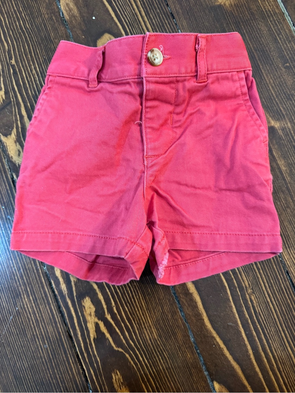 Ralph Lauren Baby Boy Nantucket Red Shorts Size 3